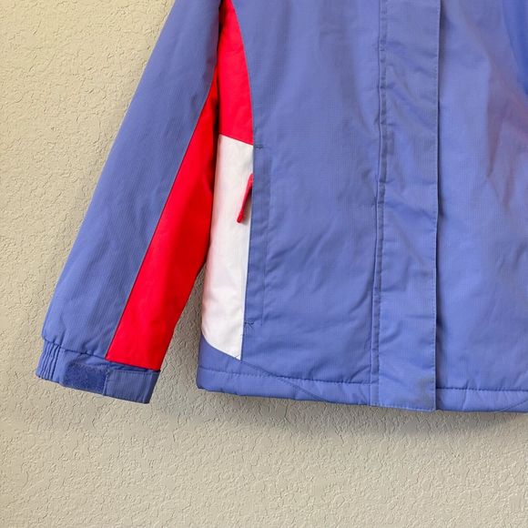 MOUNTAIN WAREHOUSE Girls Hooded Full-Zip Insulated Ski Jacket Multicolor - Picture 6 of 16